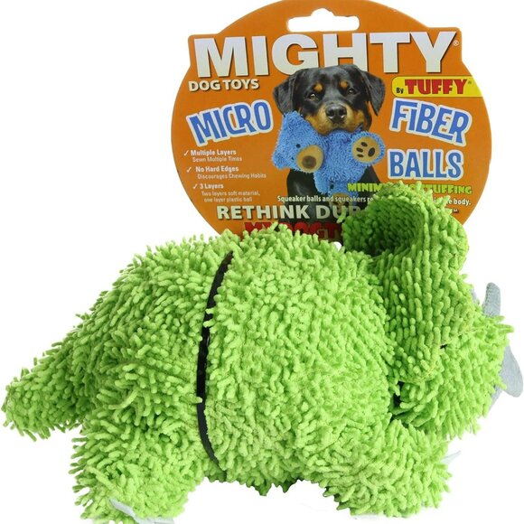MIGHTY- DOG's TOY (Triceratops) 9 Extremely Strong Extremely Durable - Picture 3 of 5